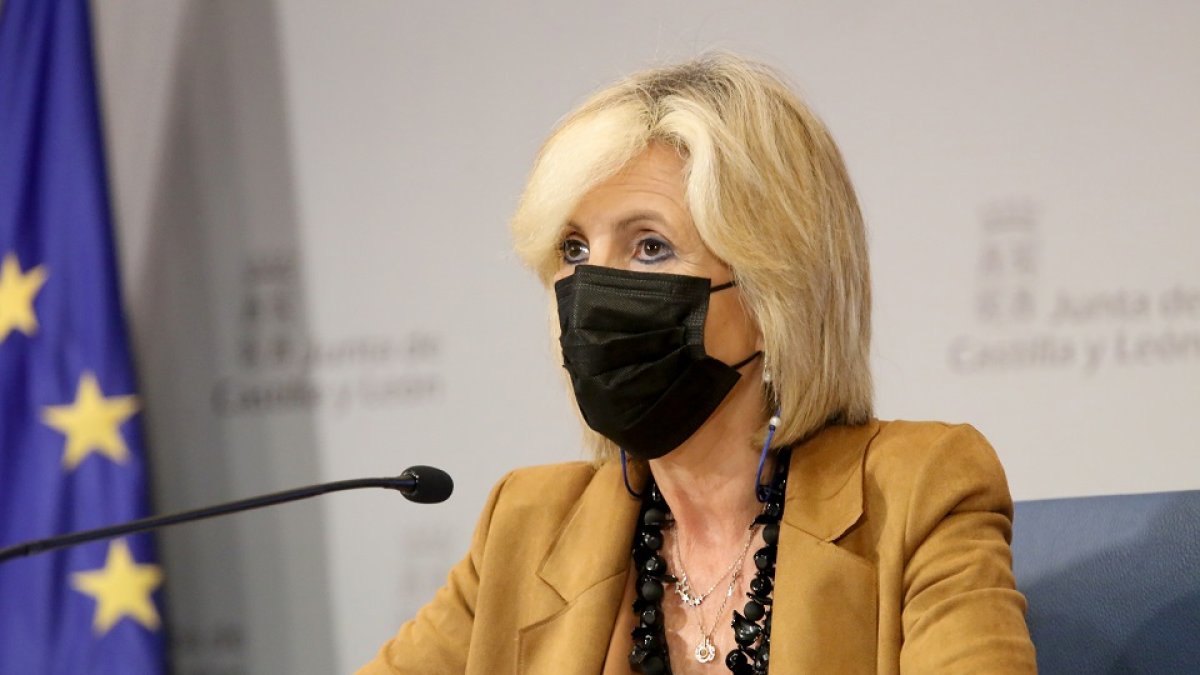 La consejera de Sanidad, Verónica Casado.- ICAL