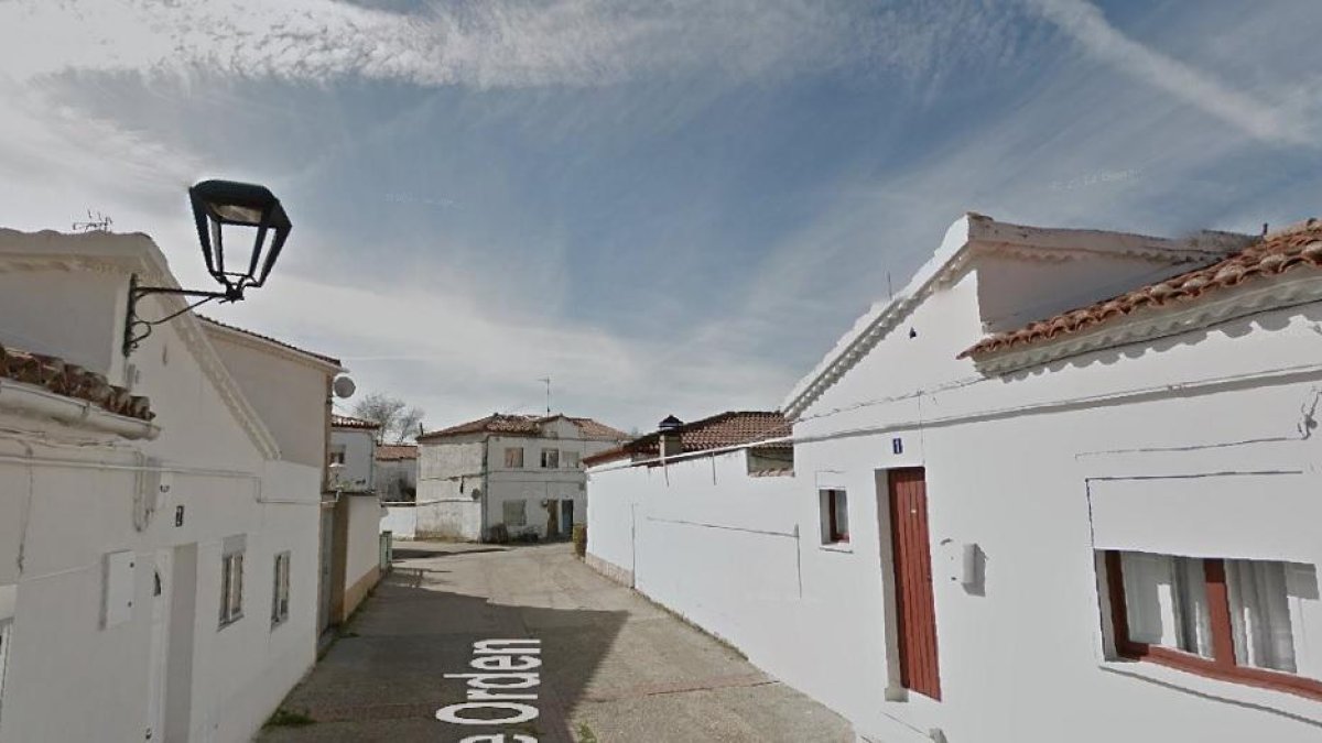 Calle Orden, en la que se registró el suceso.-GGL SW