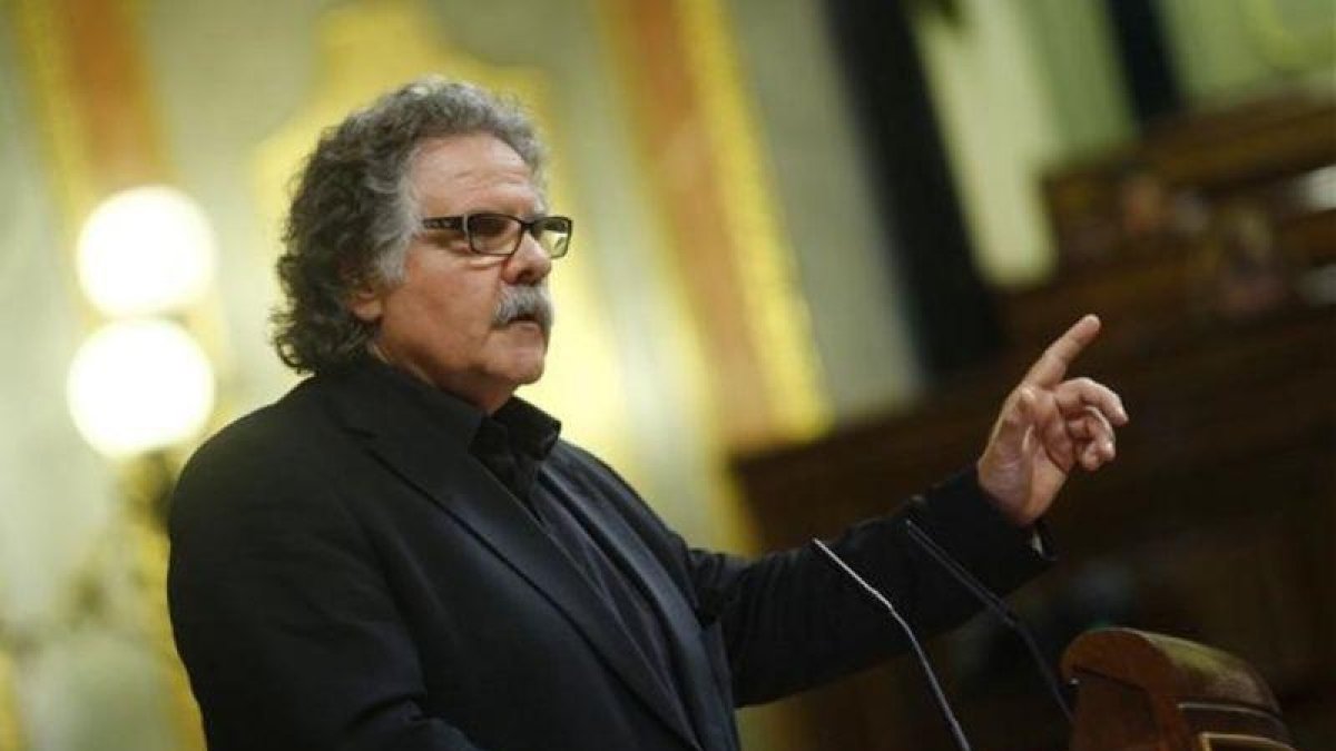 Joan Tardà, portavoz de ERC en el Congreso.-AGUSTIN CATALAN
