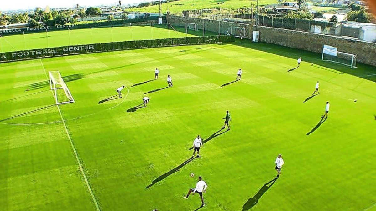 Instalaciones del Marbella Football Center.-E.M.
