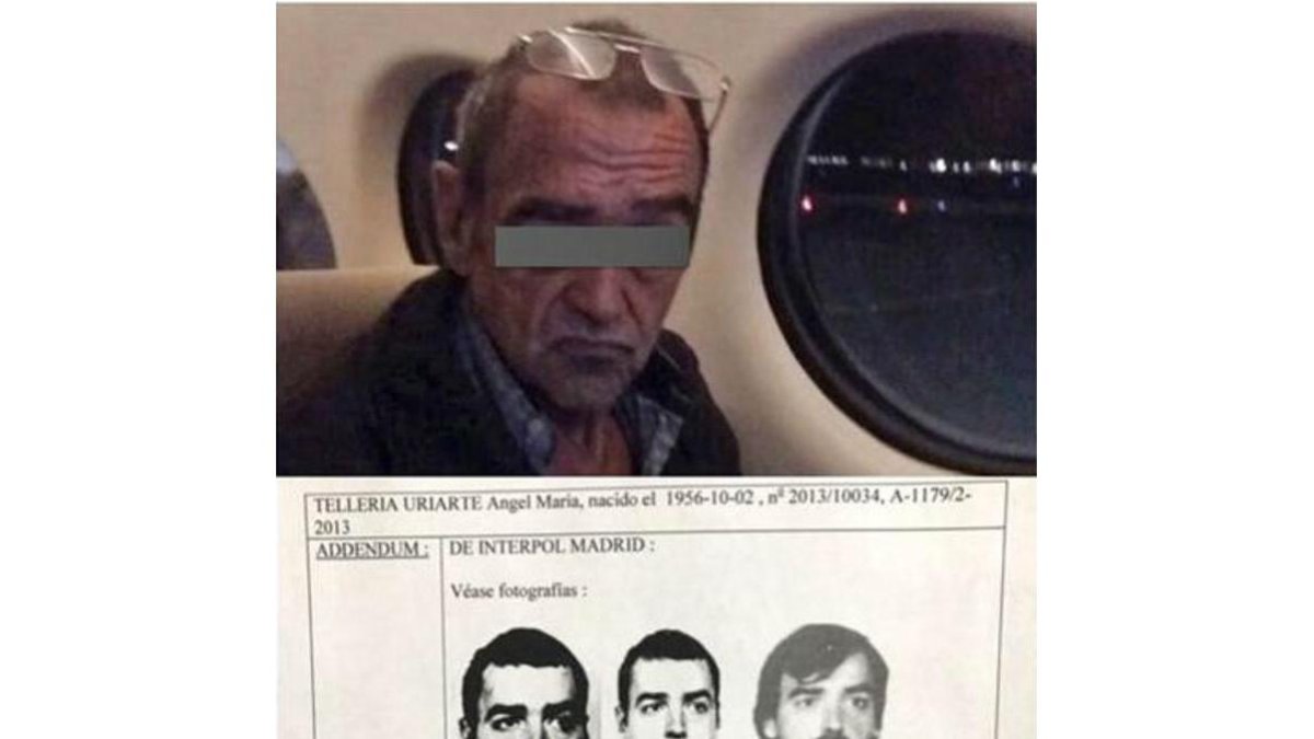 Imagen de Ángel María Tellería cedida y editada por la fiscalía mejicana.-PROCURADURÍA GENERAL DE LA REPÚBLICA