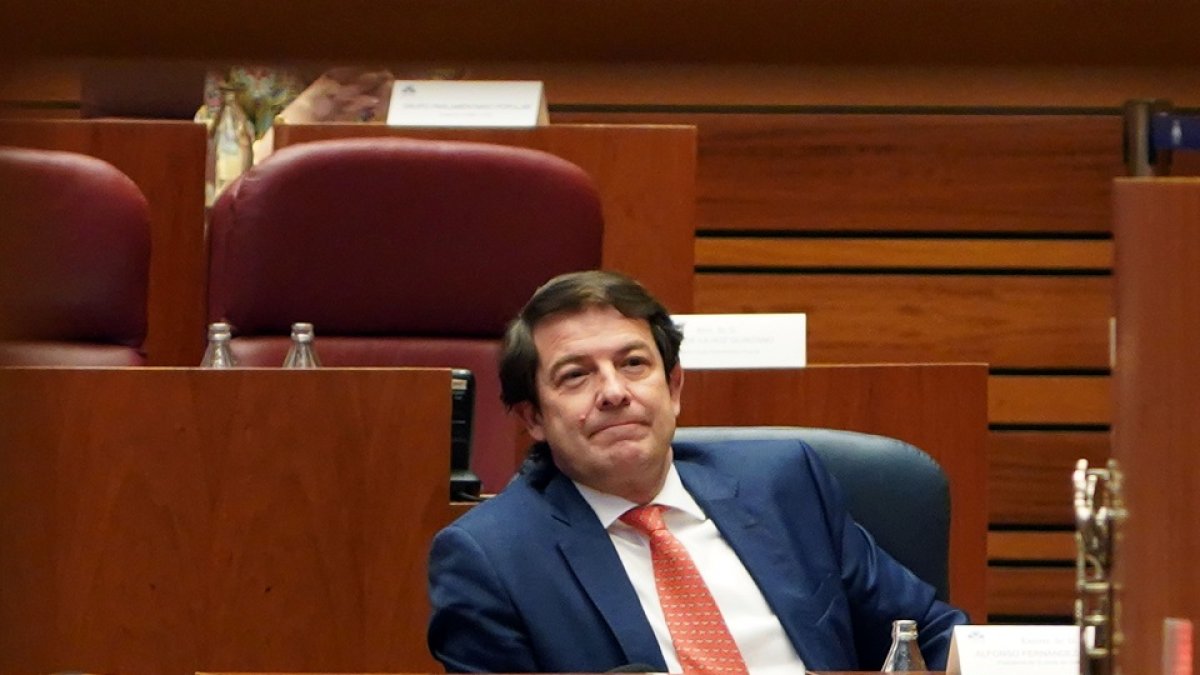El presidente de la Comunidad, Alfonso Fernández Mañueco. / ICAL