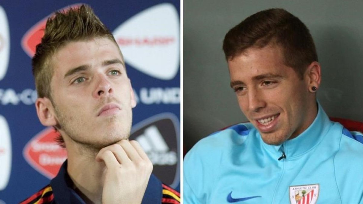 De Gea y Muniain, ambos implicados en las acusaciones.-EFE