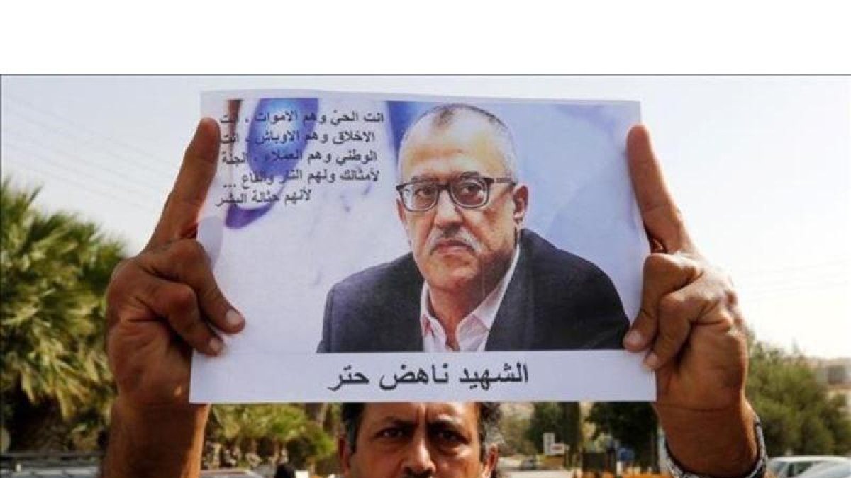 El escritor jordano Nahed Hattar.-REUTERS / MUHAMMAD HAMED