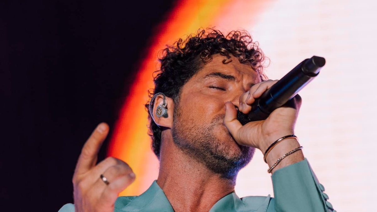 David Bisbal en concierto.- TWITTER