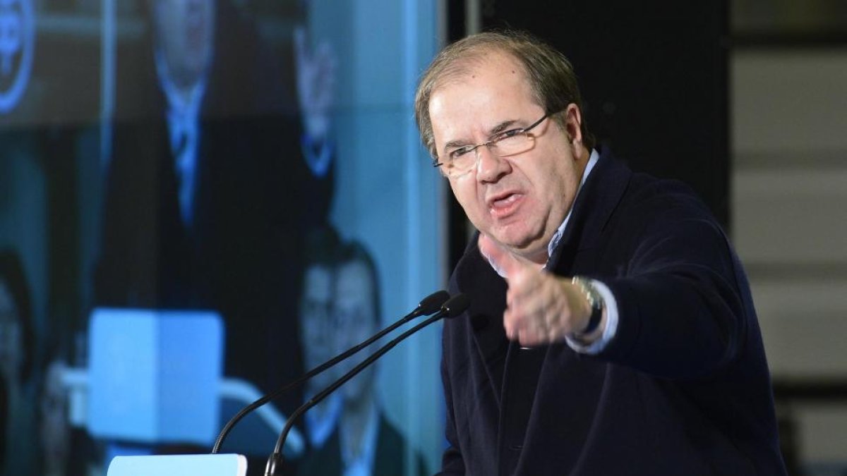 El presidente del PP y de la Junta de Castilla y León, Juan Vicente Herrera.-ICAL