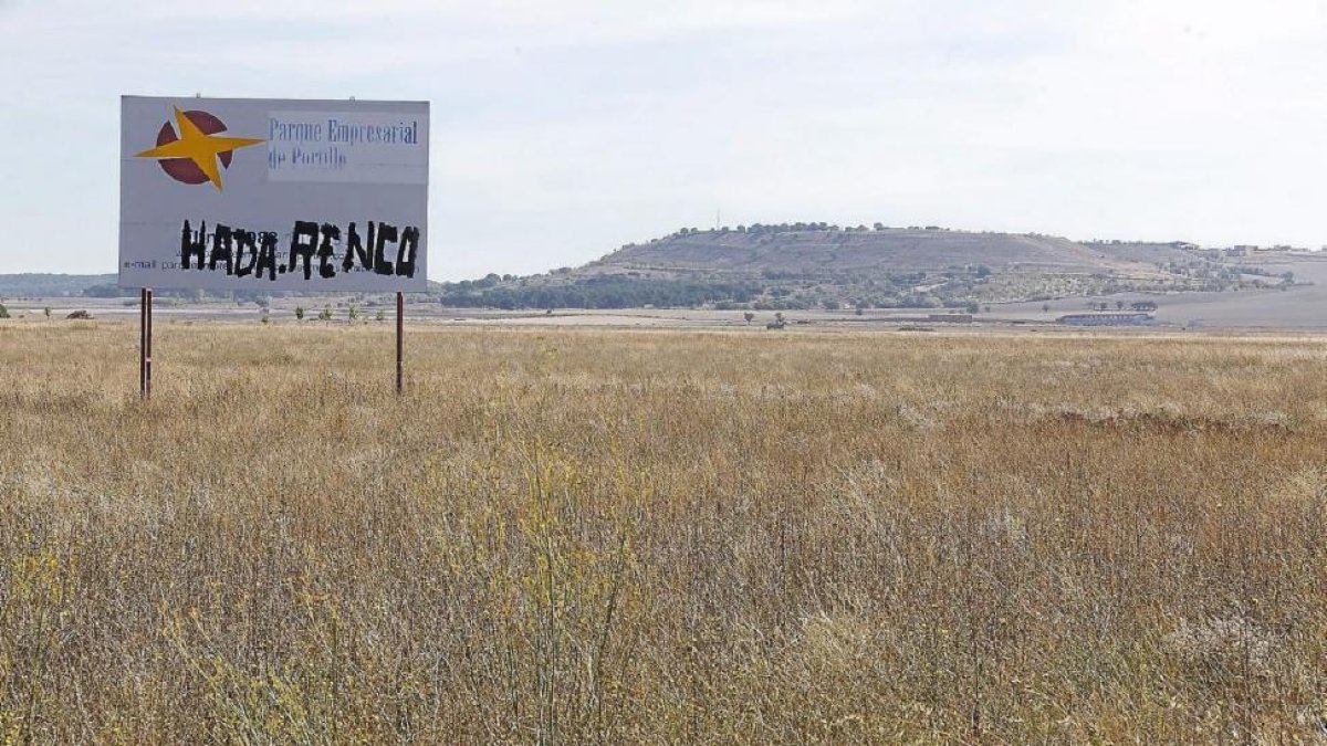 Terrenos de lo que iba a ser el Parque Empresarial de Portillo.-PABLO REQUEJO