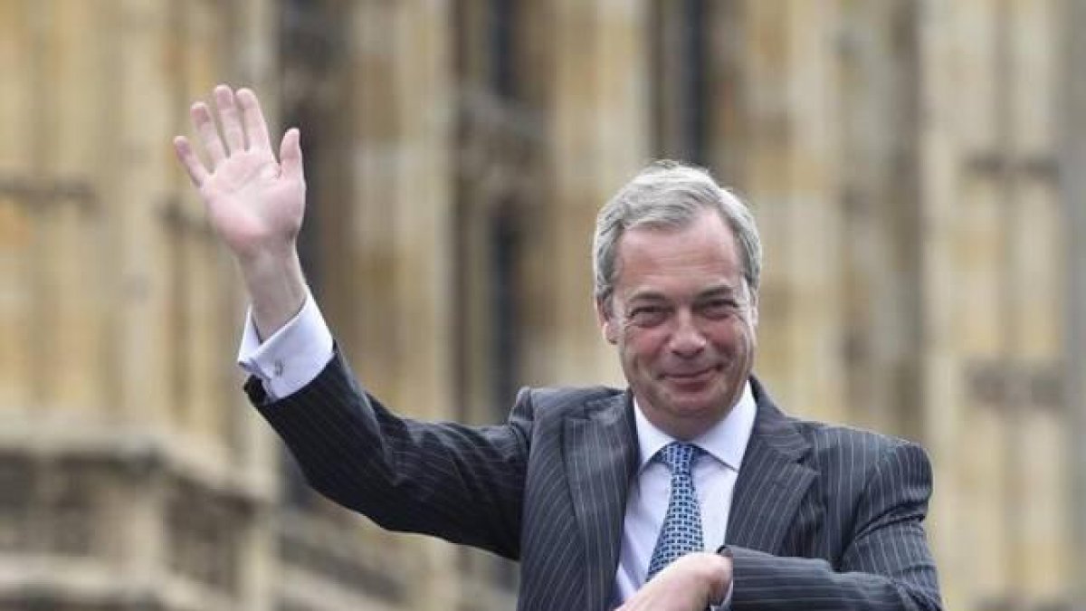 Nigel Farage.-EFE / ARCHIVO