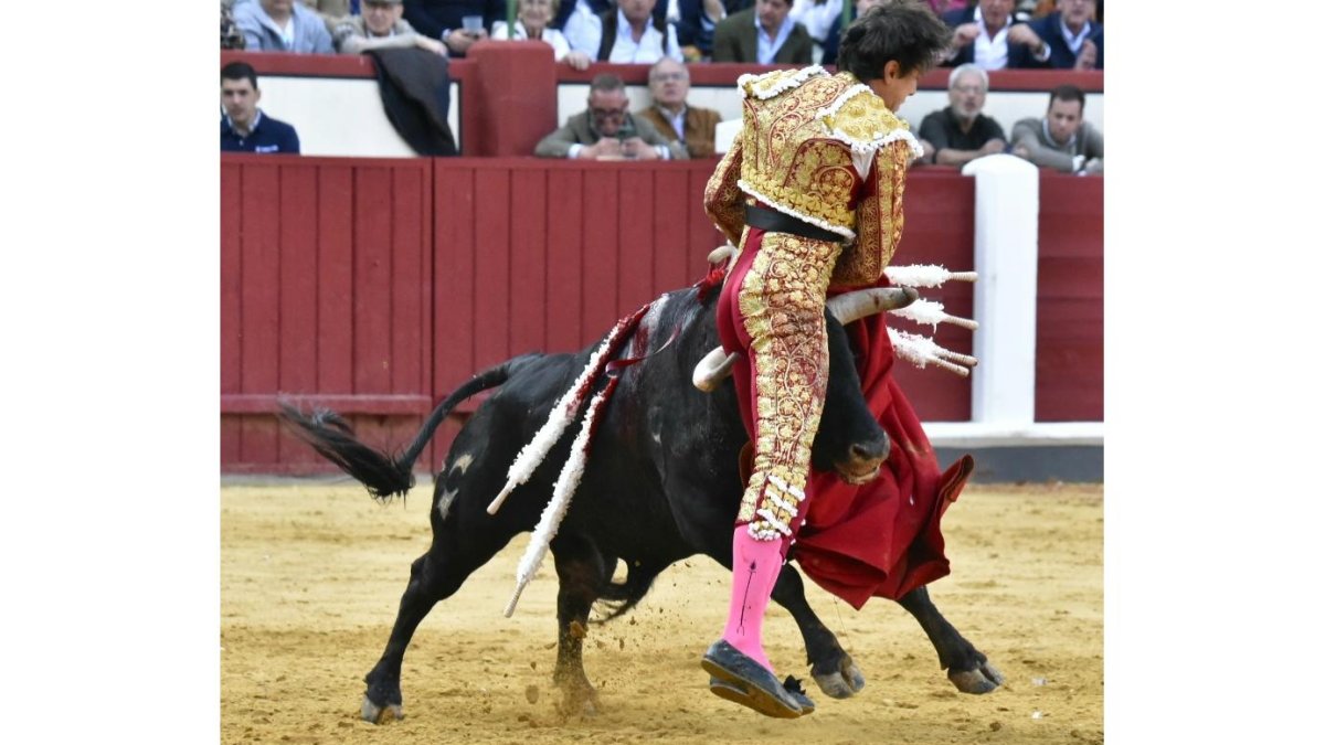 Fotos de la corrida de toros en las fiestas de San Pedro Regalado. JOSÉ SALVADOR