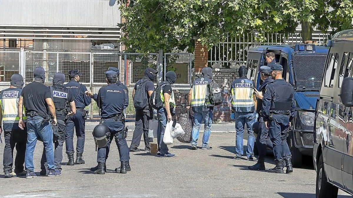 Imagen de la última redada llevada a cabo en Pajarillos.-PABLO REQUEJO