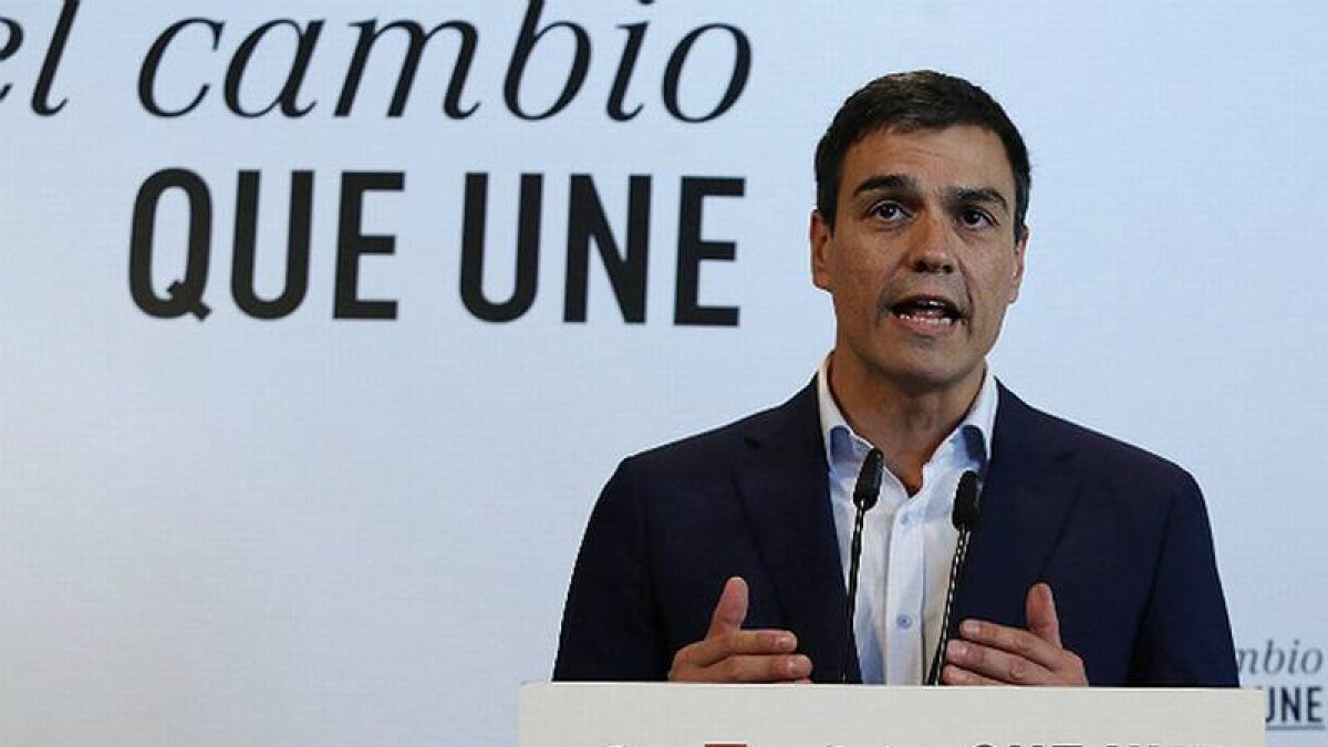 Pedro Sánchez.-Foto: JUAN MANUEL PRATS