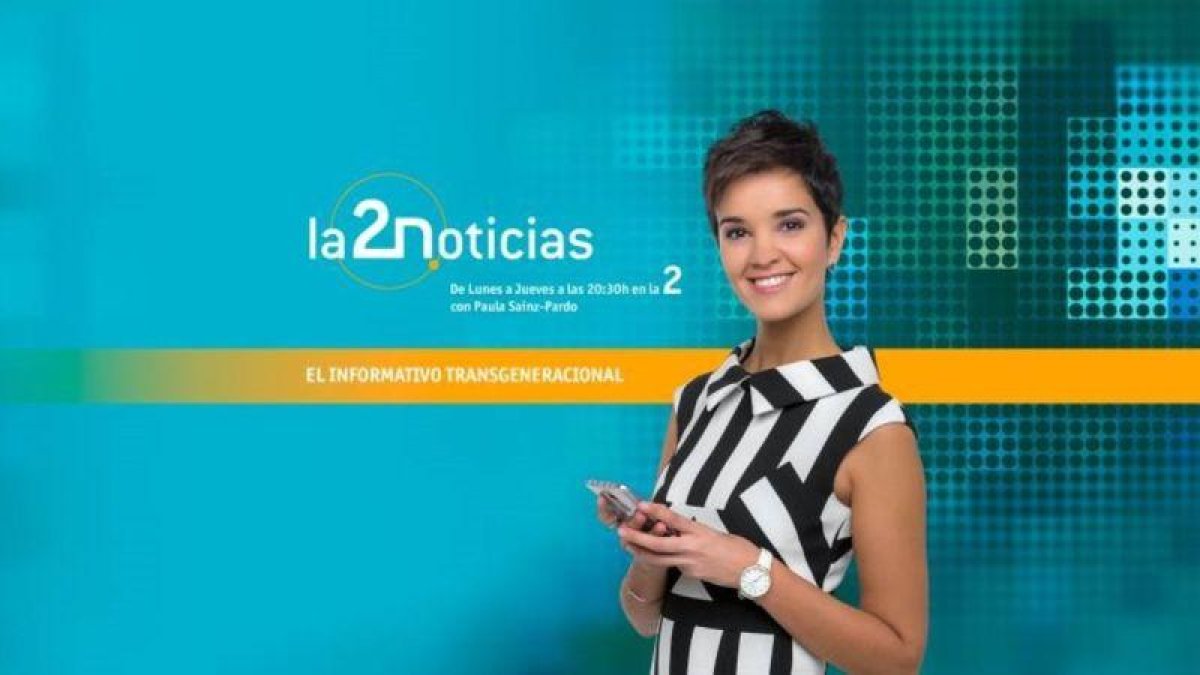 Paula Sainz-Pardo toma las riendas del informativo.-EL PERIÓDICO