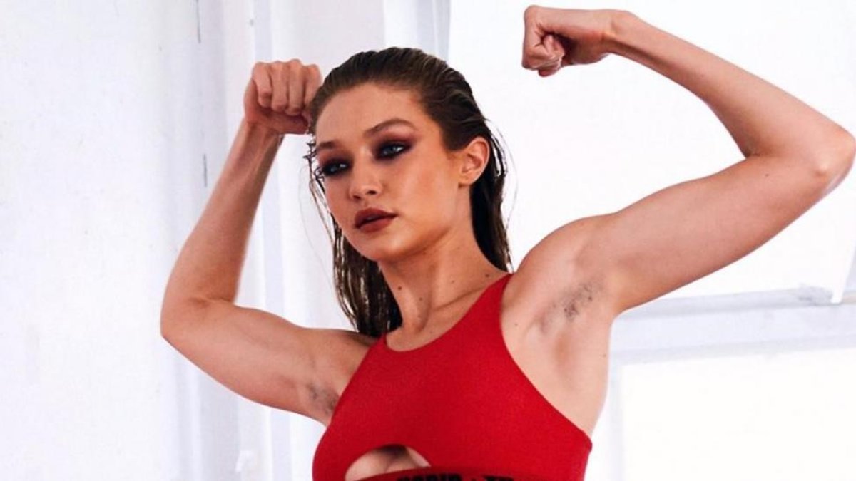 La modelo Gigi Hadid.-EL PERIÓDICO