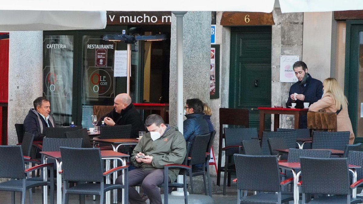 Las terrazas de Valladolid. / JUAN MIGUEL LOSTAU