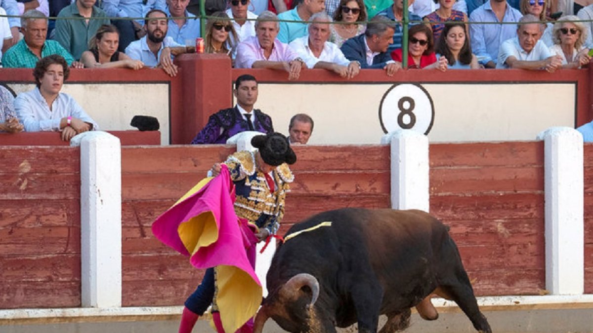 Diego Urdiales en la plaza de toros de Valladolid. JOSÉ SALVADOR