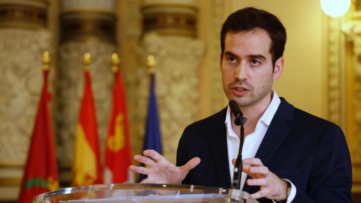 Rodrigo Nieto, concejal de Personas Mayores, Familia y Servicios Sociales. E.M.