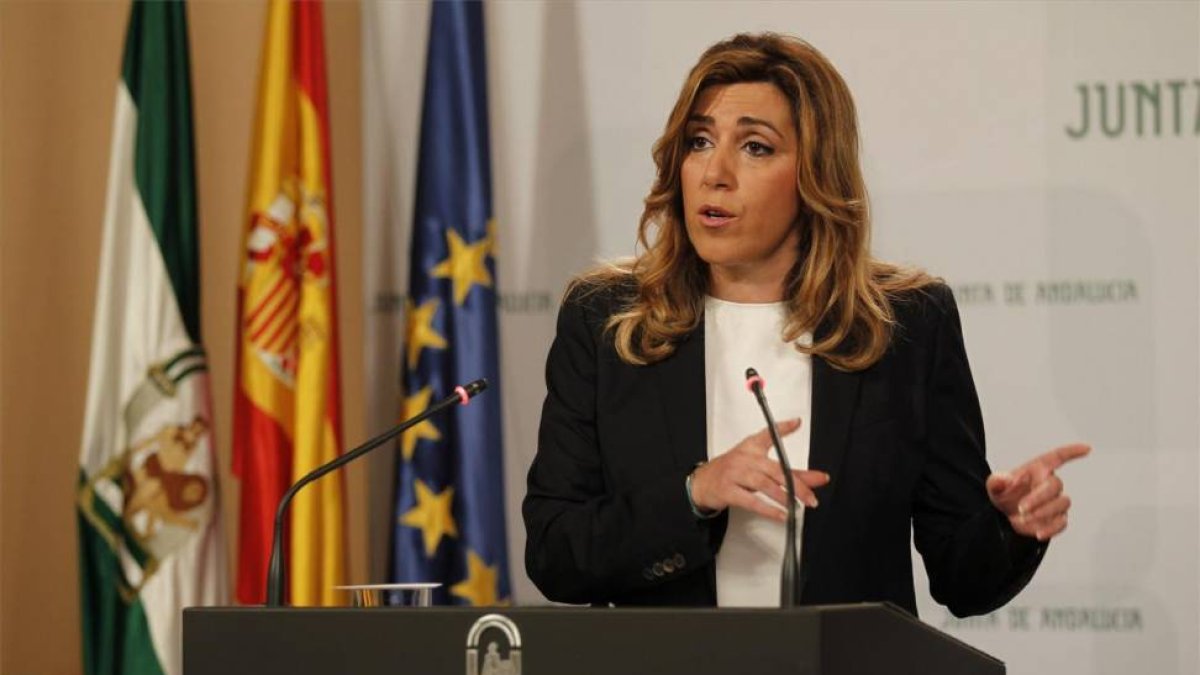 La presidenta de la Junta de Andalucía, Susana Díaz-Foto: JOSÉ MANUEL VIDAL/ EFE