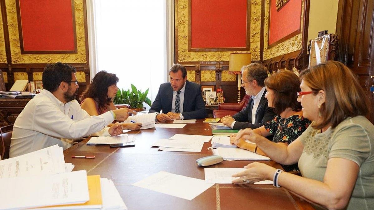Junta de gobierno en el Ayuntamiento de Valladolid.-TWITTER AYUNTAMIENTO
