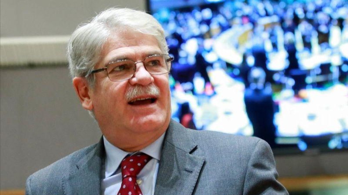 Alfonso Dastis, ministro de Asuntos Exteriores.-OLIVIER HOSLET