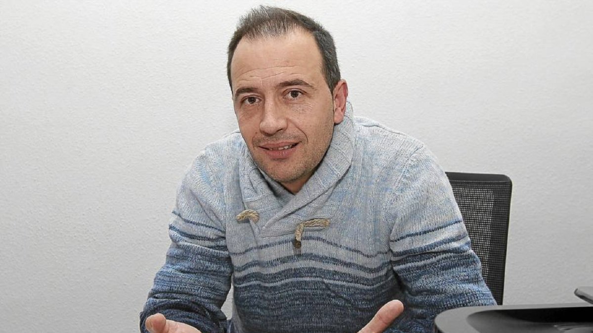 Félix Calleja en su despacho-J.M.Lostau