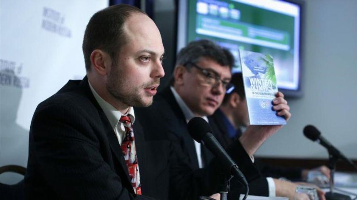 Vladimir Kara-Murza.-GETTY IMAGES / ALEX WONG