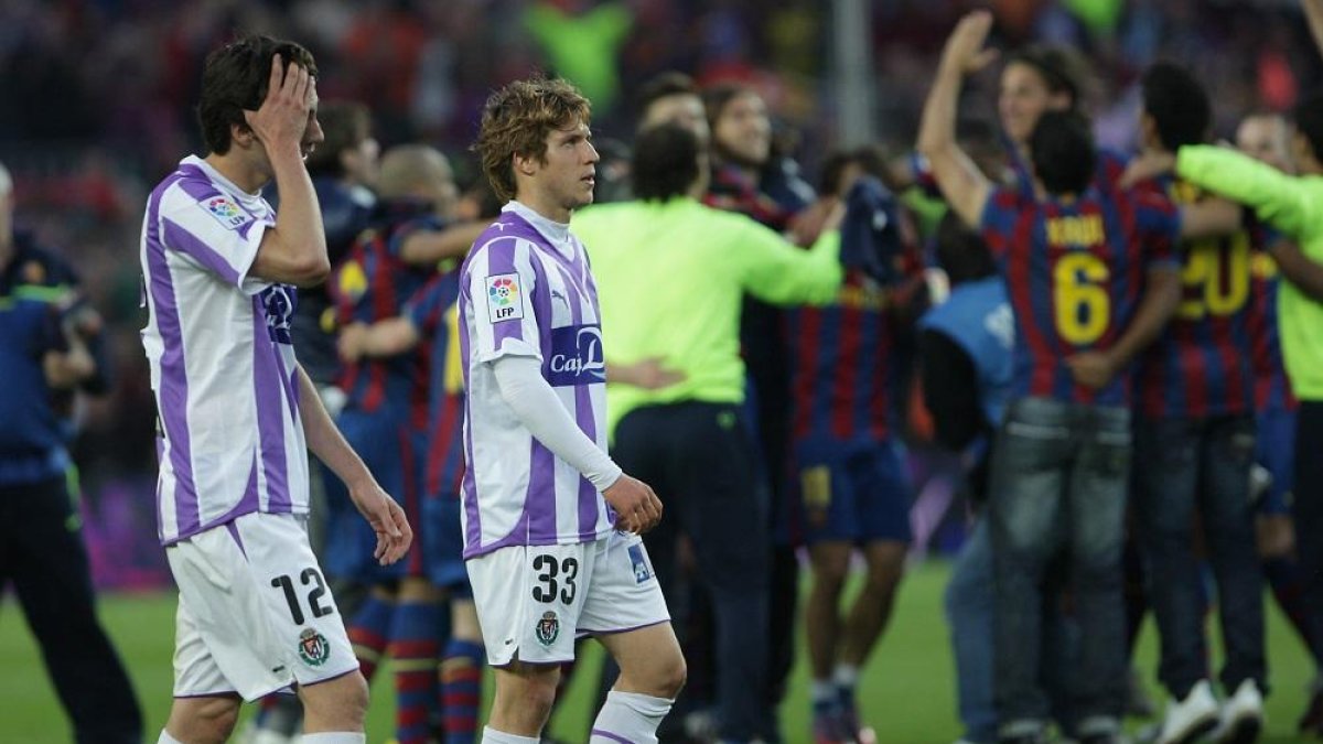 Keko lamenta el descenso del Real Valladolid en su etapa en Zorrilla.-MONTSE ÁLVAREZ