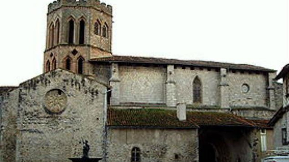 La catedral de Saint-Lizier, donde René Heuillet estuvo como rector desde 1987 al 2013.-