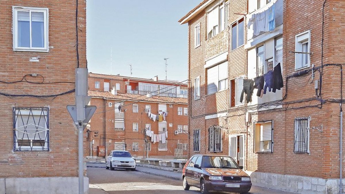 Una de las calles de Las Viudas.- E. M.