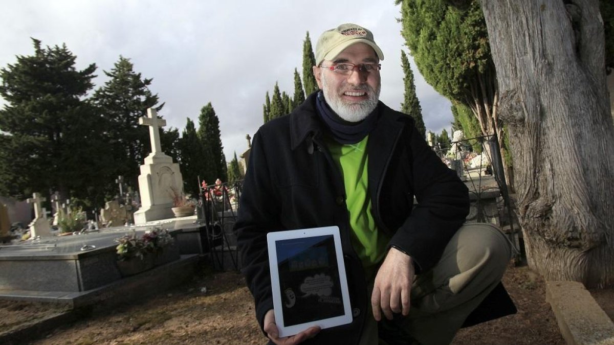 Jorge Arribas, el emprendedor soriano capaz de borrar la vida de las personas en las redes sociales.-MARIO TEJEDOR