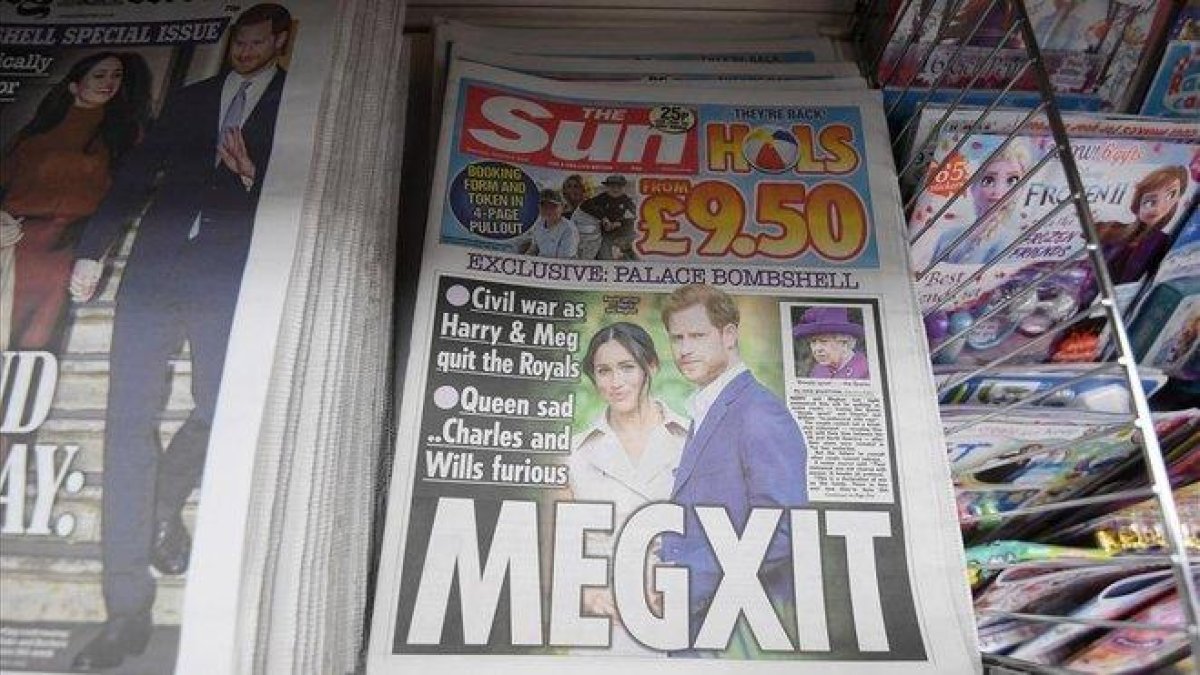 Portada del ’The Sun’ de este jueves.-