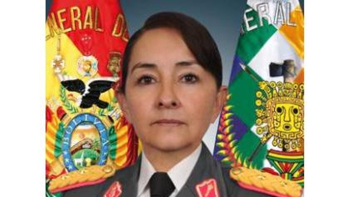 La generala Reque Terán.-Foto: EL PERIÓDICO