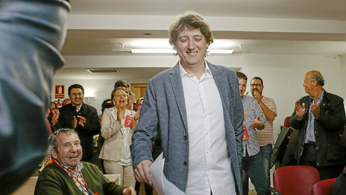 El alcalde de Soria, el socialista Carlos Martínez.-Ical