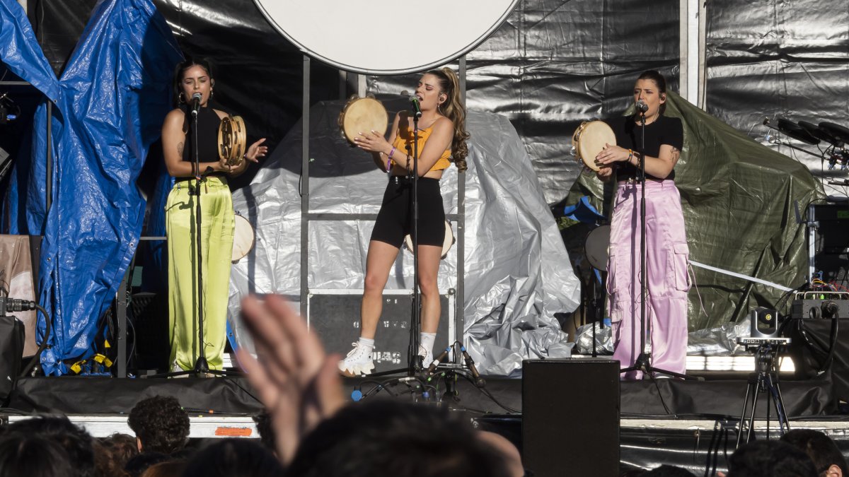 Las Tanxugueiras en su concierto del sábado en el Conexión Valladolid. Photogenic