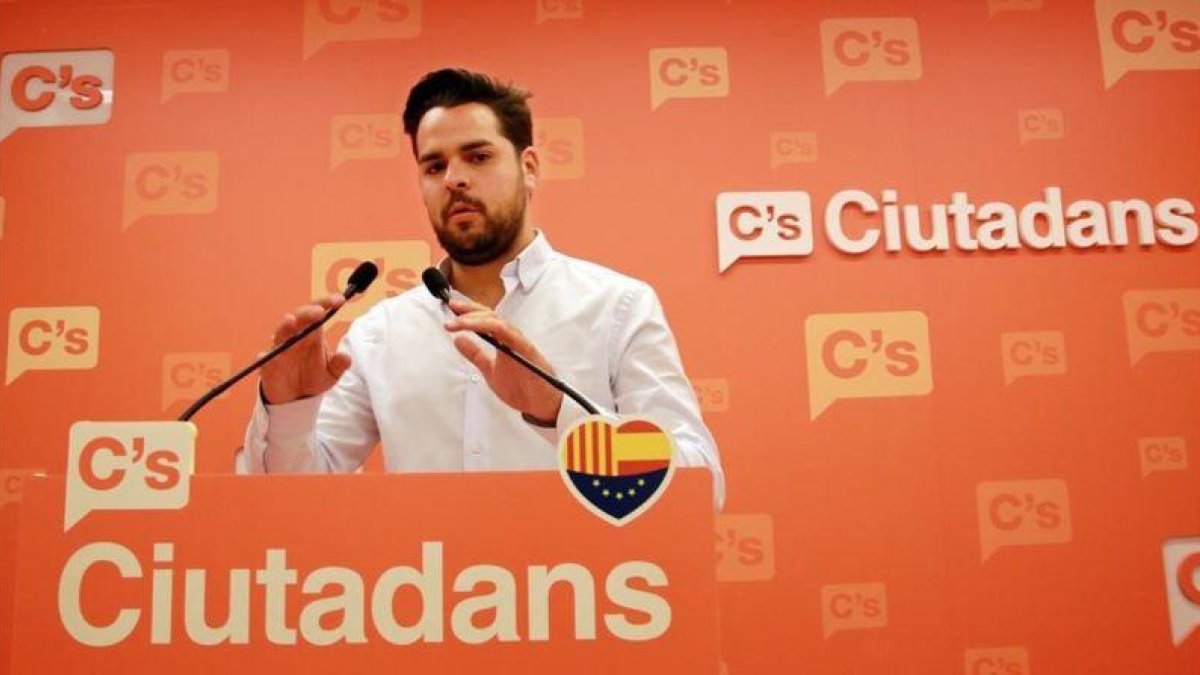 El portavoz adjunto de Ciutadans en el Parlament, Fernando de Páramo.-RICARD CUGAT