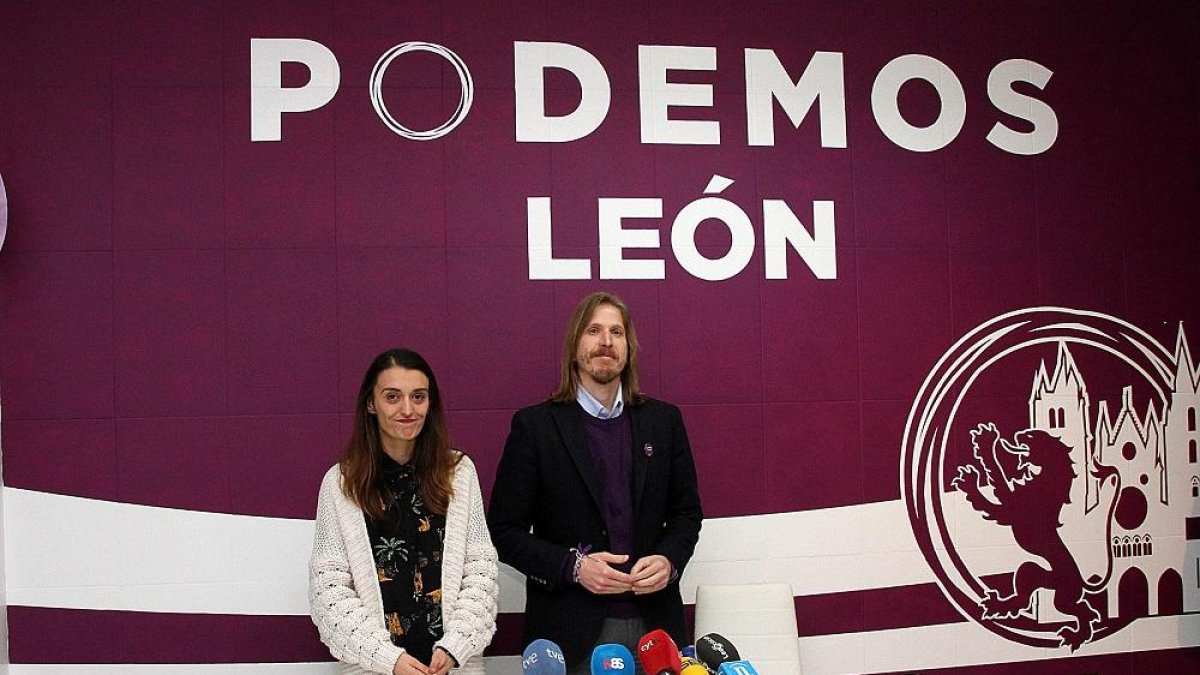 La concejala de León MaríaHernández y Fernández.-ICAL