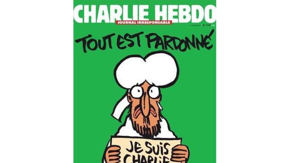 Portada del número de esta semana de 'Charlie Hebdo'.-