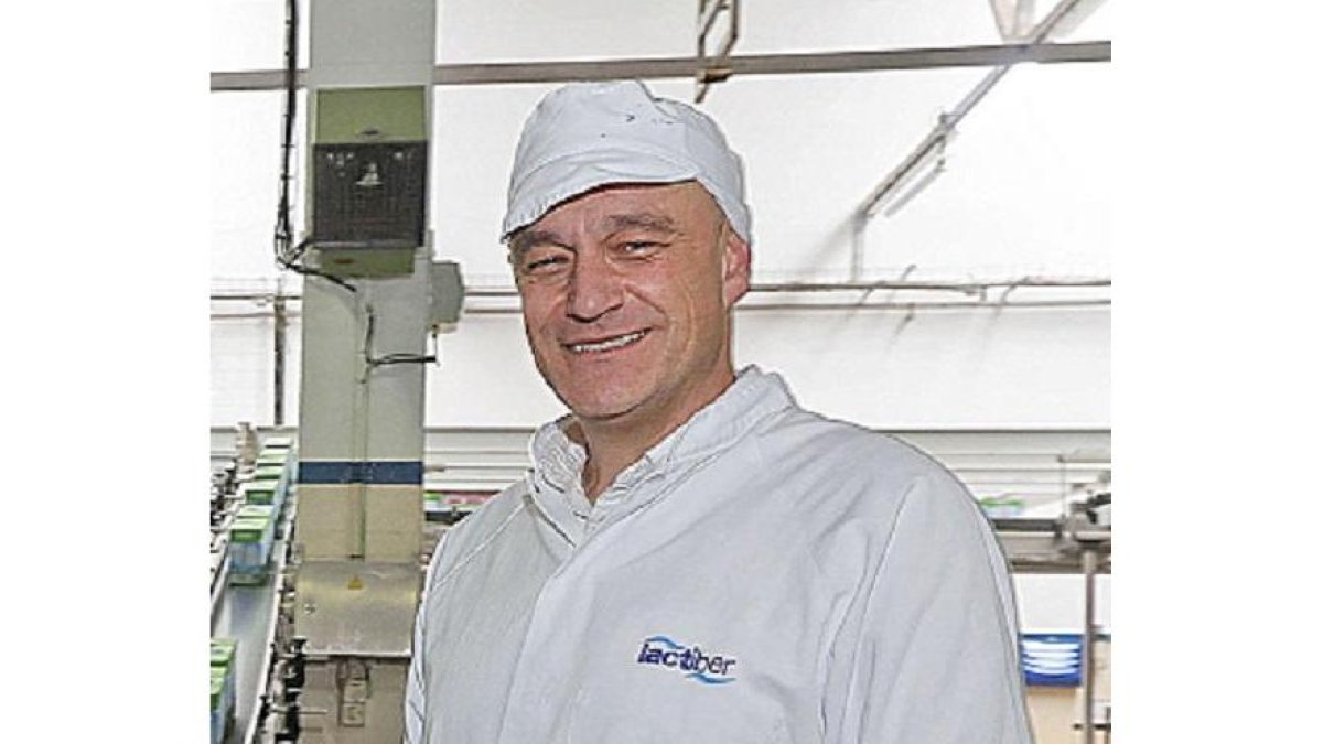 Roberto Robles, director general de Lactiber.-JESÚS FERNÁNDEZ SALVADORES