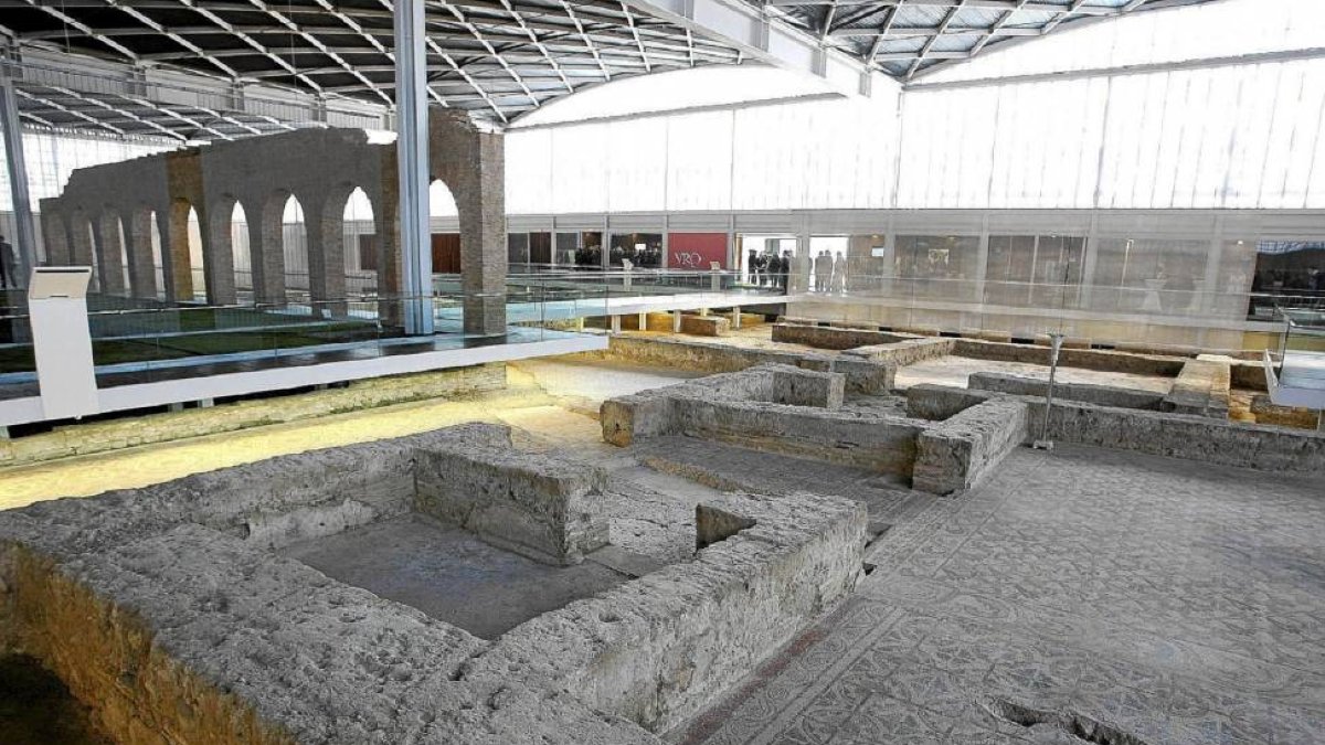 Instalaciones de la villa romana de La Olmeda en Pedrosa de la Vega (Palencia)-El Mundo