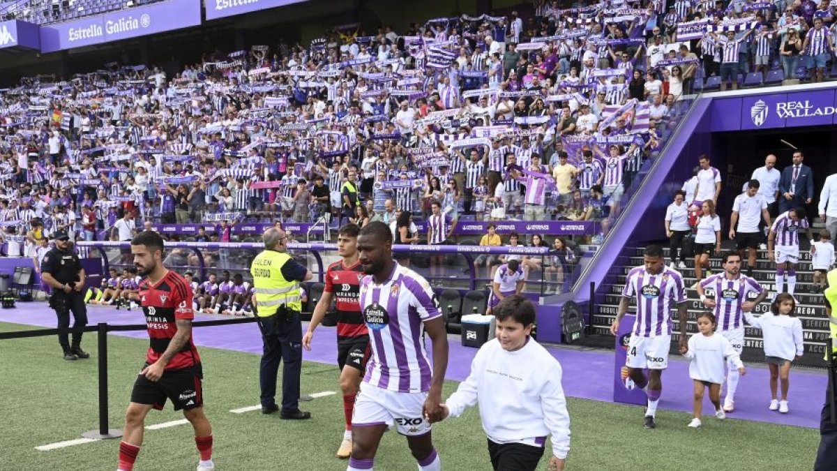 Real Valladolid-Mirandés. / IÑAKI SOLA / RVCF