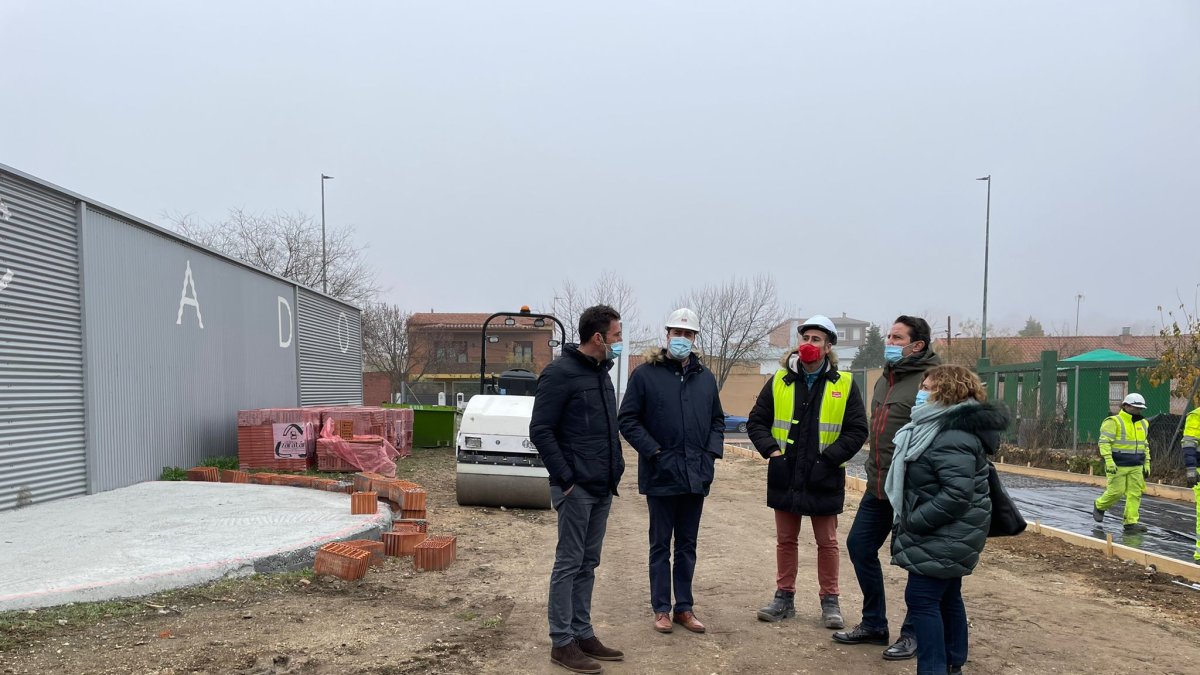 Visita a las obras del futuro Centro de Innovación. / E.M.