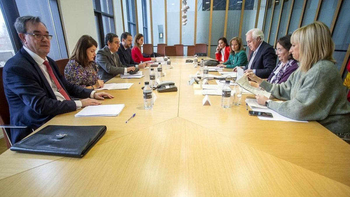 José Luis Concepción, se reunió ayer con la Abogacía regional.-SANTI OTERO