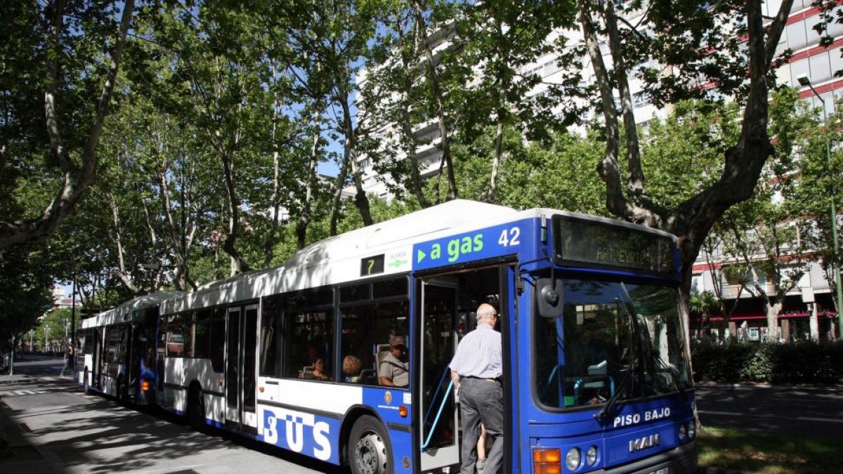 Autobús urbano en Valladolid-ICAL