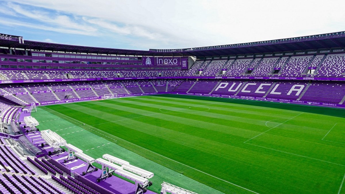 Vista del estadio Zorrilla. / RVCF
