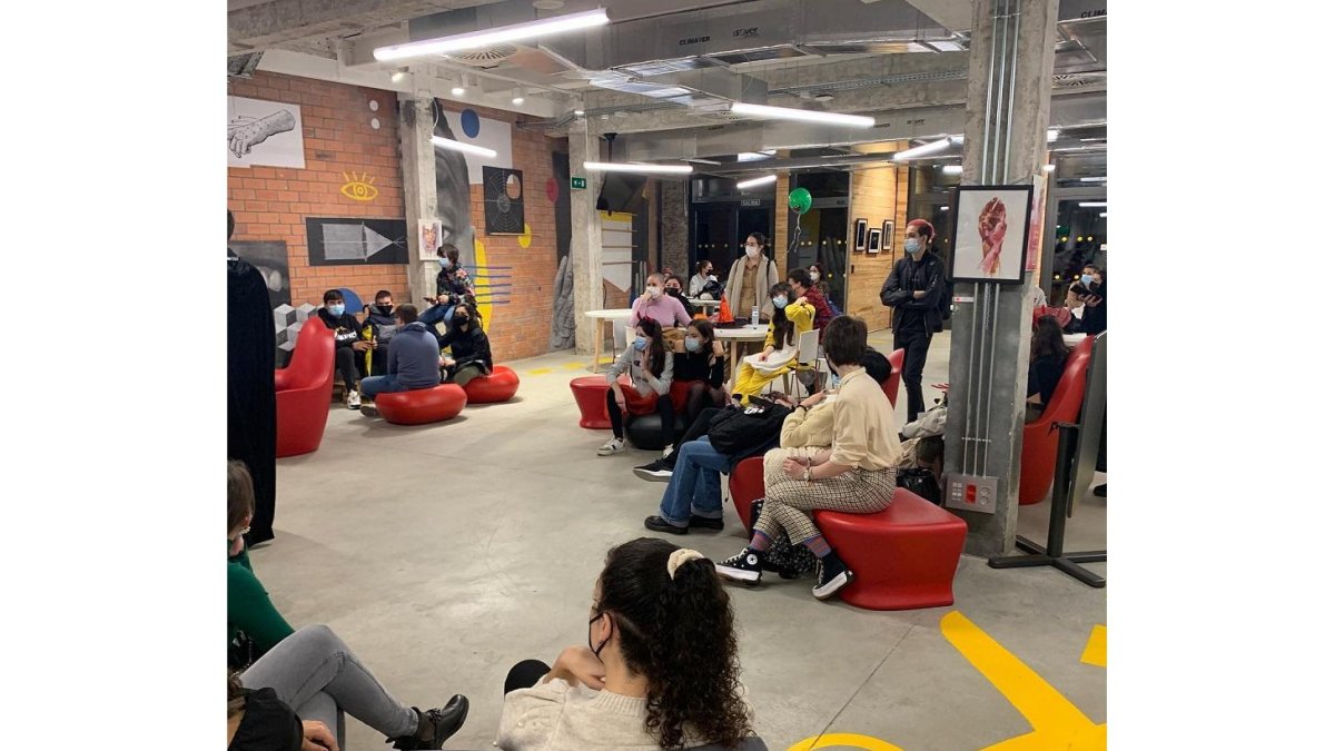 Imagen de archivo del espacio joven Norte durante una de sus actividades. -E. M.