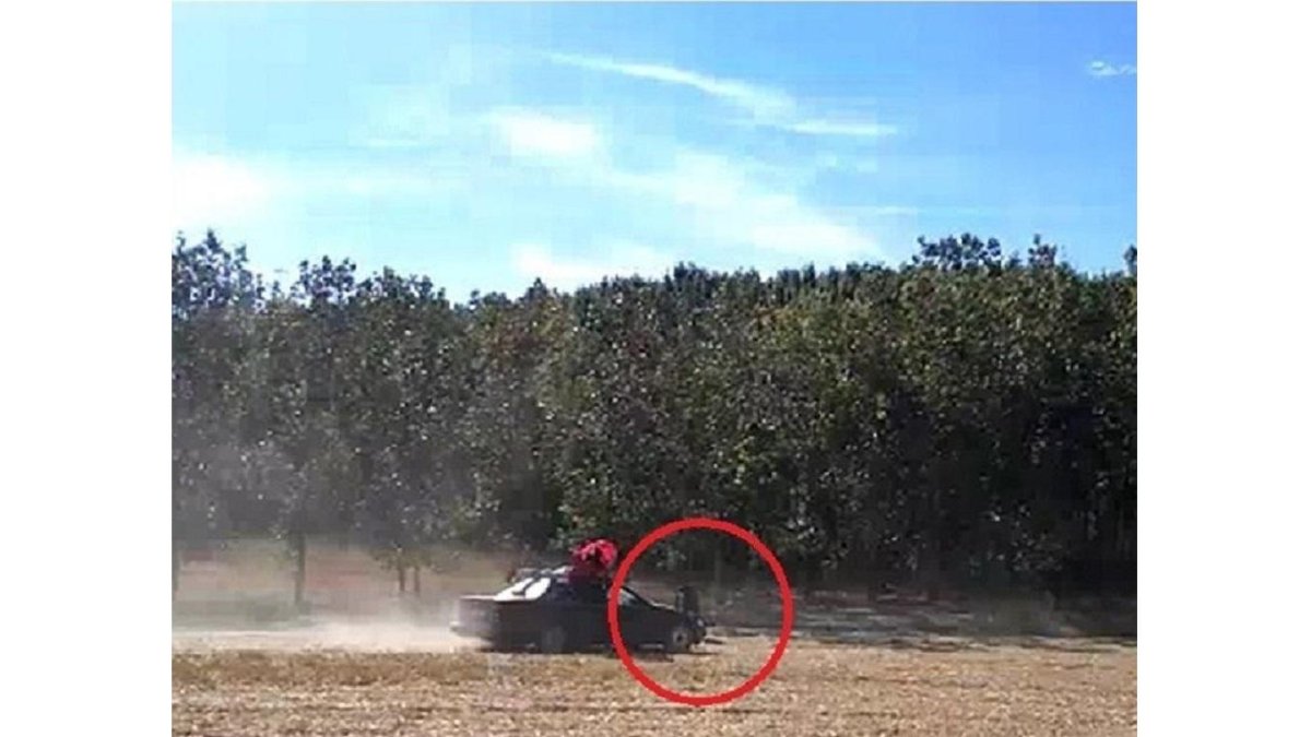 Imagen del coche investigado-Guardia Civil