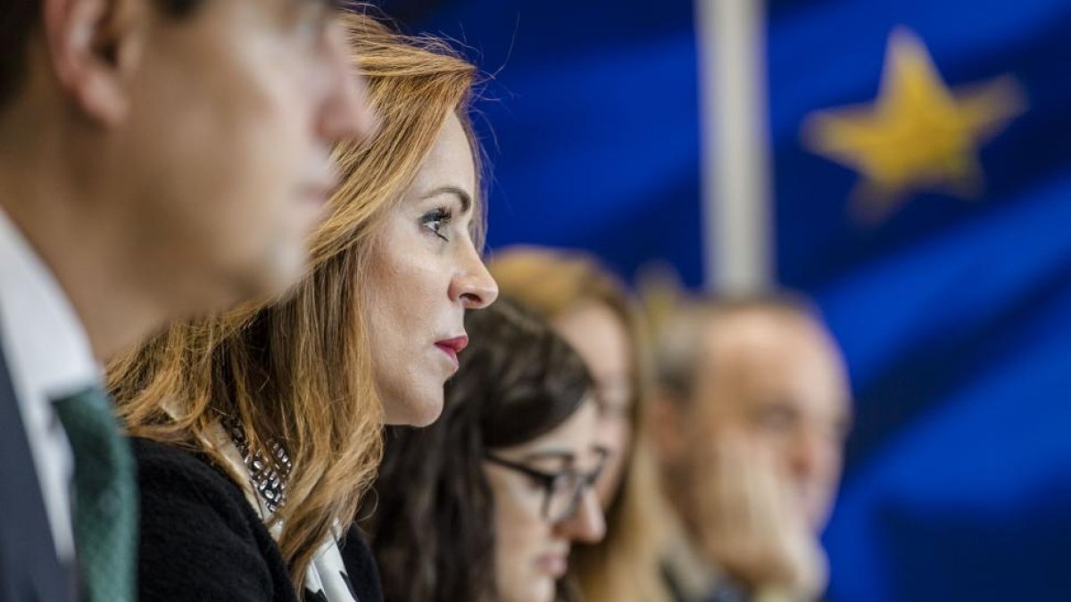 Silvia Clemente, presidenta de las Cortes-Jonas Roosens / ICAL