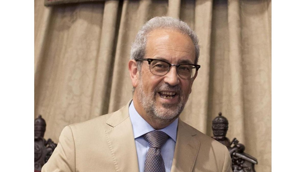 el rector Daniel Hernández Ruipérez.-ICAL