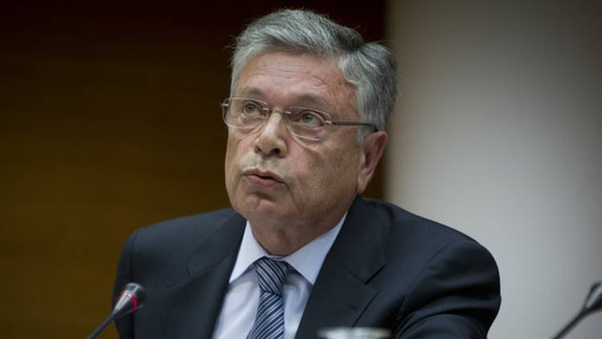 El expresidente de la CAM Modesto Crespo en mayo de 2012-Foto: MIGUEL LORENZO