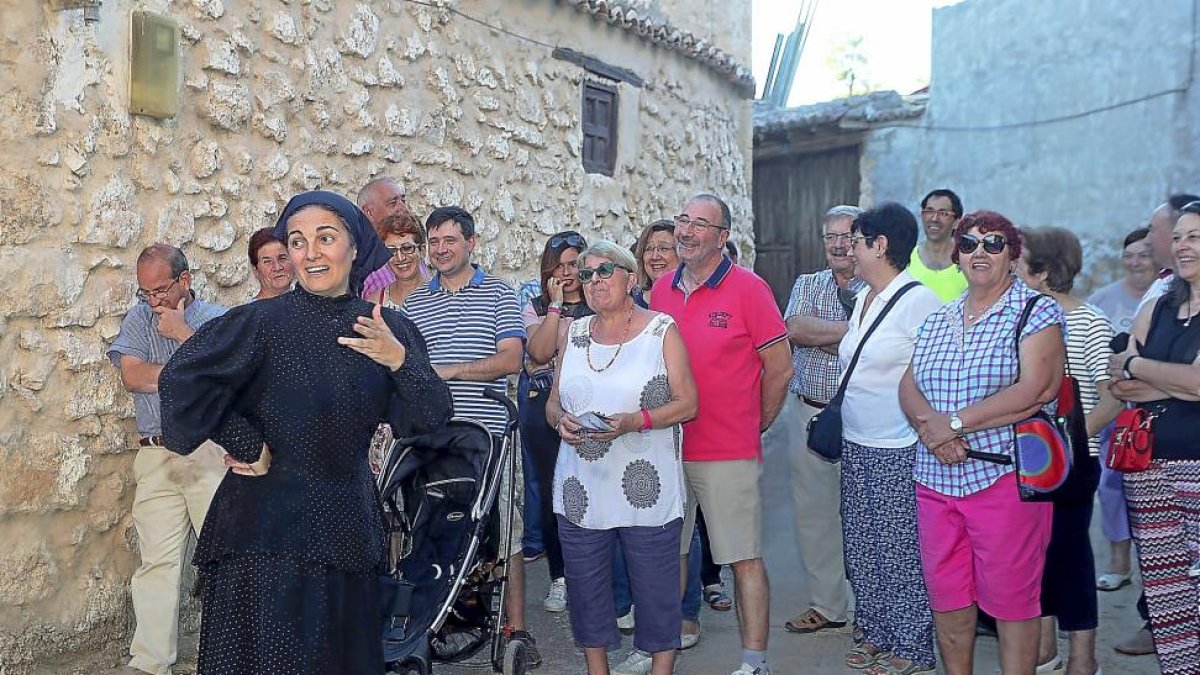 Visita guiada y representación teatral en Castrillo de Duero, donde vivió Juan Martín Díez, el Empecinado.-CÉSAR MINGUELA