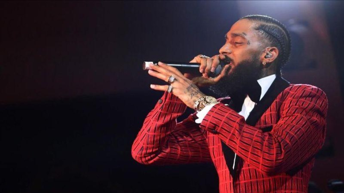 Nipsey Hussle.-GETTY / MATT WINKELMEYER